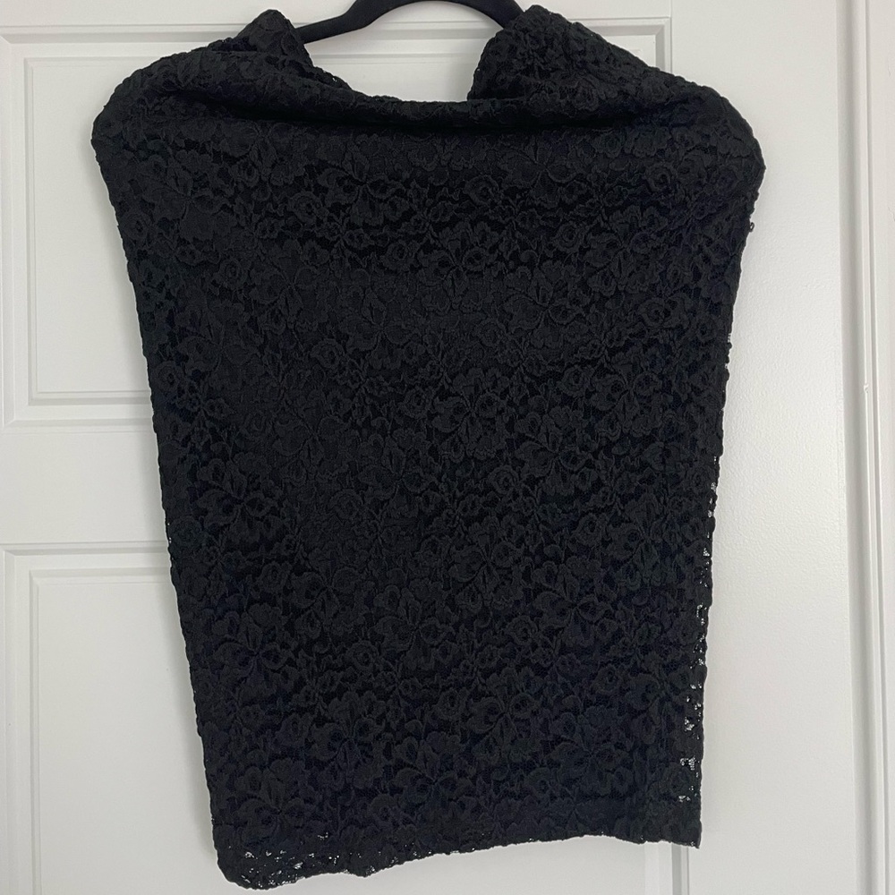 Bebe XS Black Pencil Skirt